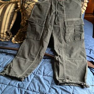 Men's Black Cargo Pants